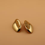 earrings, organic shaped, statement