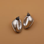 earrings, organic shaped, statement