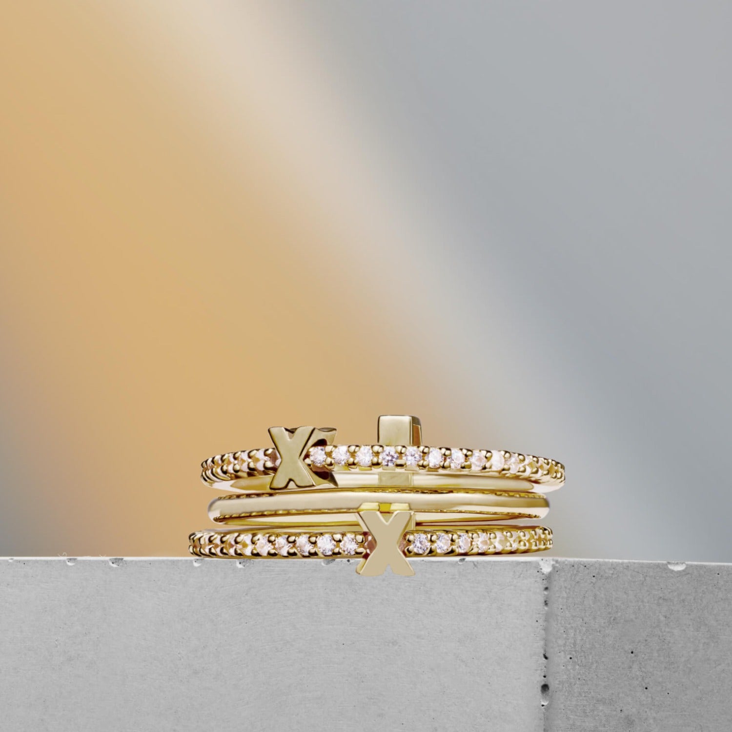 ring, gold, custom, date, birthday, diamonds