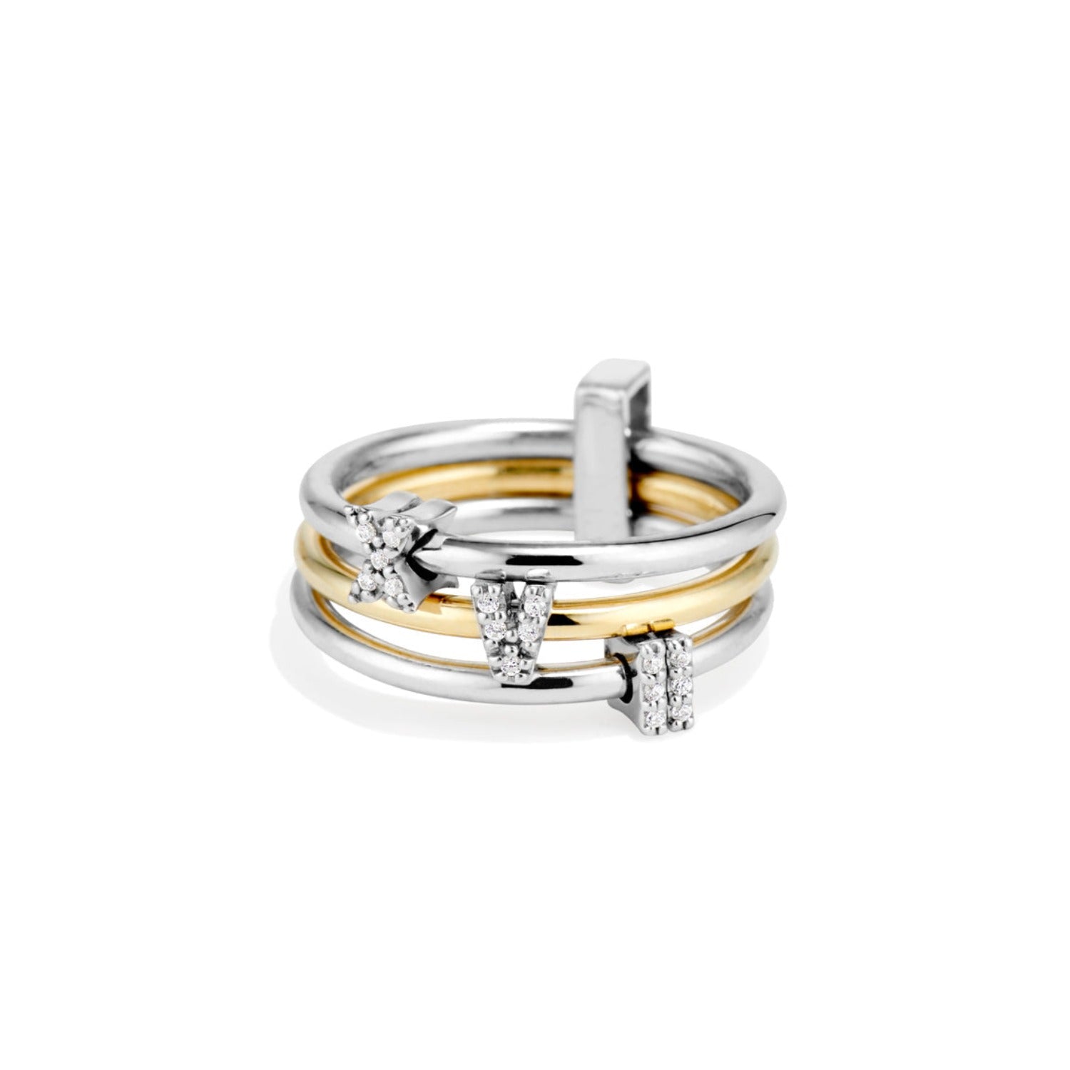 ring, gold, custom, date, birthday, diamonds