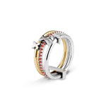 ring, custom, red