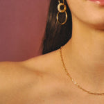 neckalce, chain, gold, thin chain, gift
