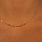 chain, thin, gold chain, necklace