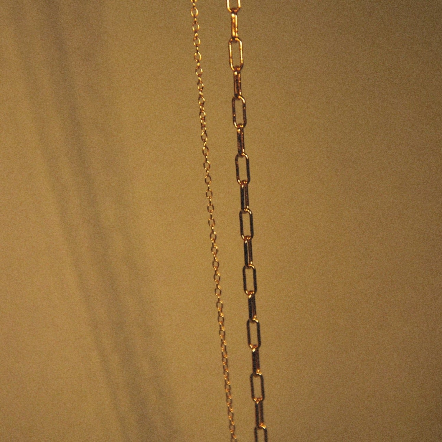 necklace, thin, chain, gold, gift