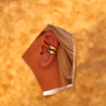 ear cuff, gold ear cuff, statement cuff