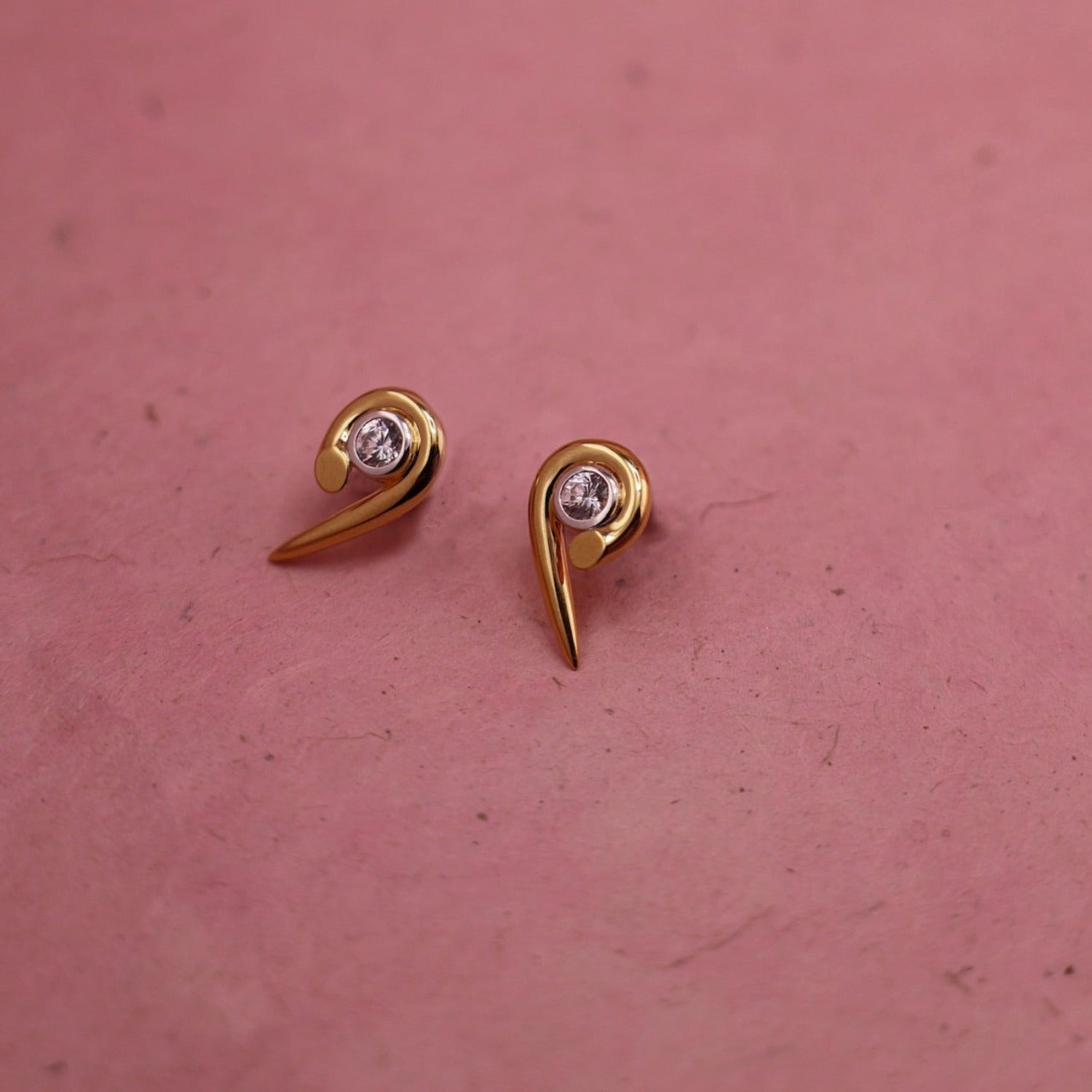 studs, 14k studs, gold studs, diamond studs