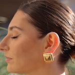 earrings, gift, gold statement earrings, statement earrings