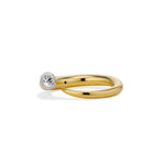 ring, 14k gold ring, diamond ring