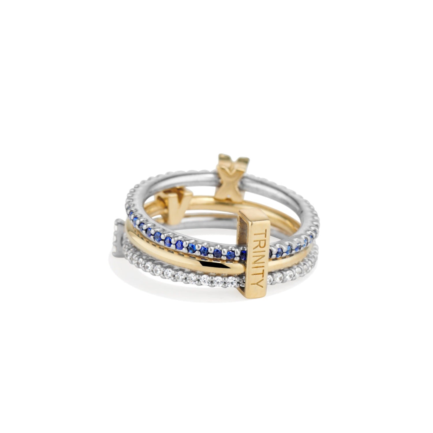 custom, ring, band, blue, gold, silver, dates, gift, diamonds