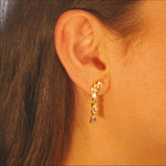 earrings, studs, gift, gold