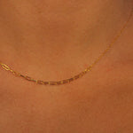 chain, thin, gold chain, necklace